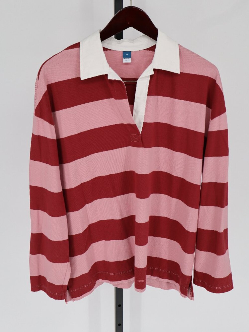 Old Navy Women's long sleeve rugby Size M